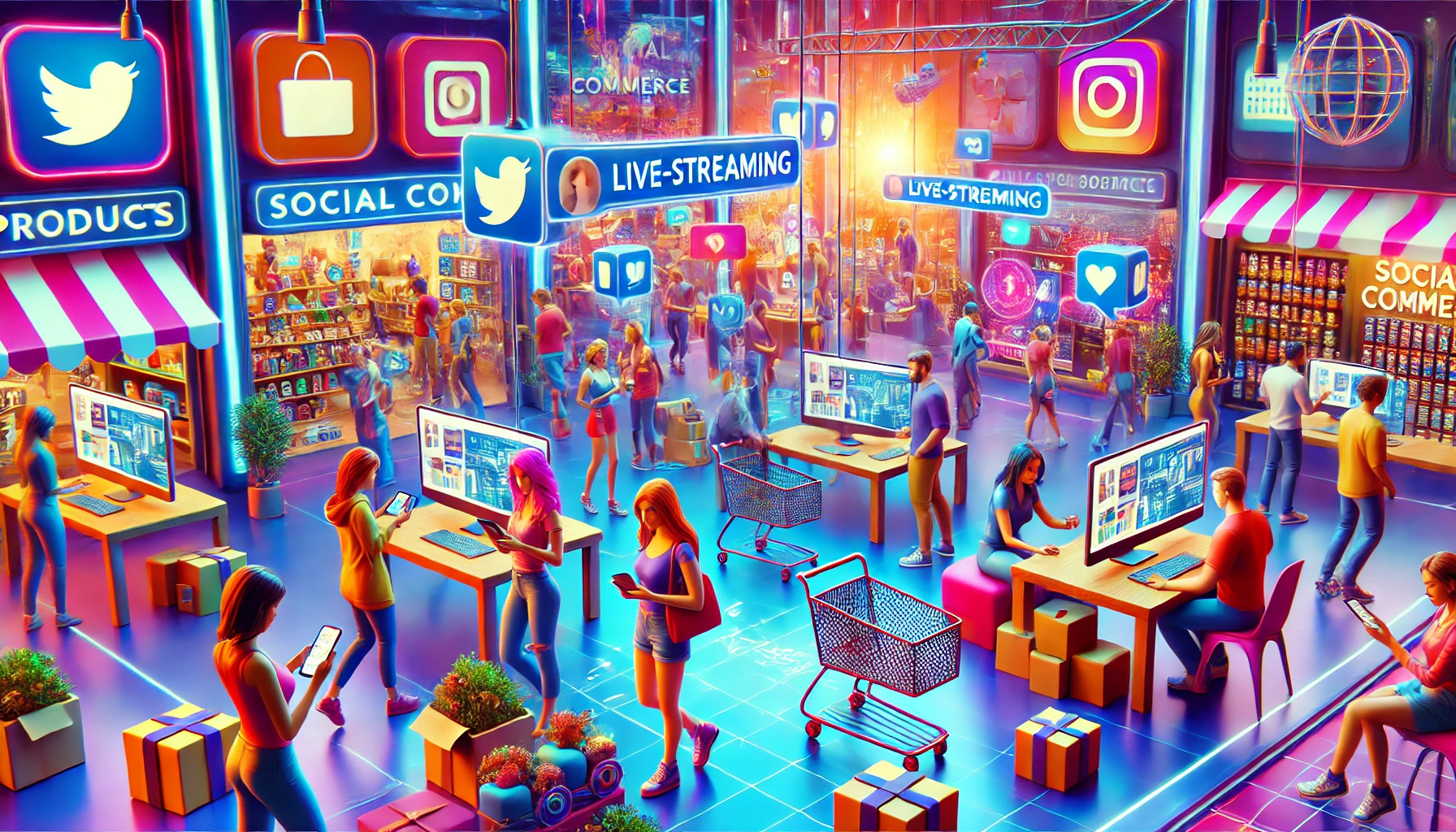 Social Commerce Revolution: How Instagram and TikTok are Redefining Online Shopping